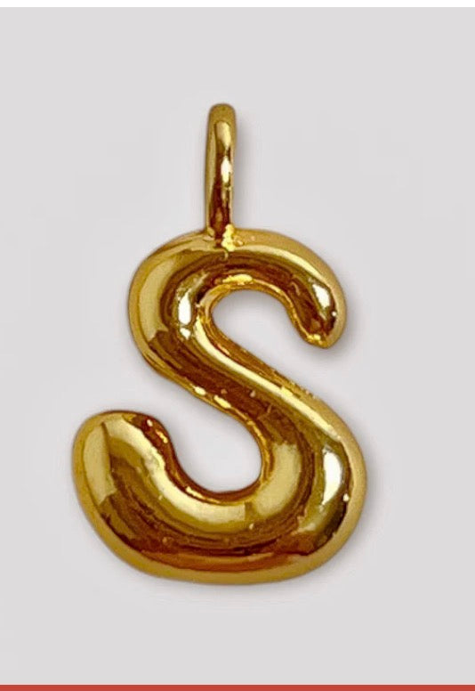 Necklace with letter