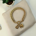 Bracelet with 2 letters