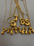 Bubbly initials