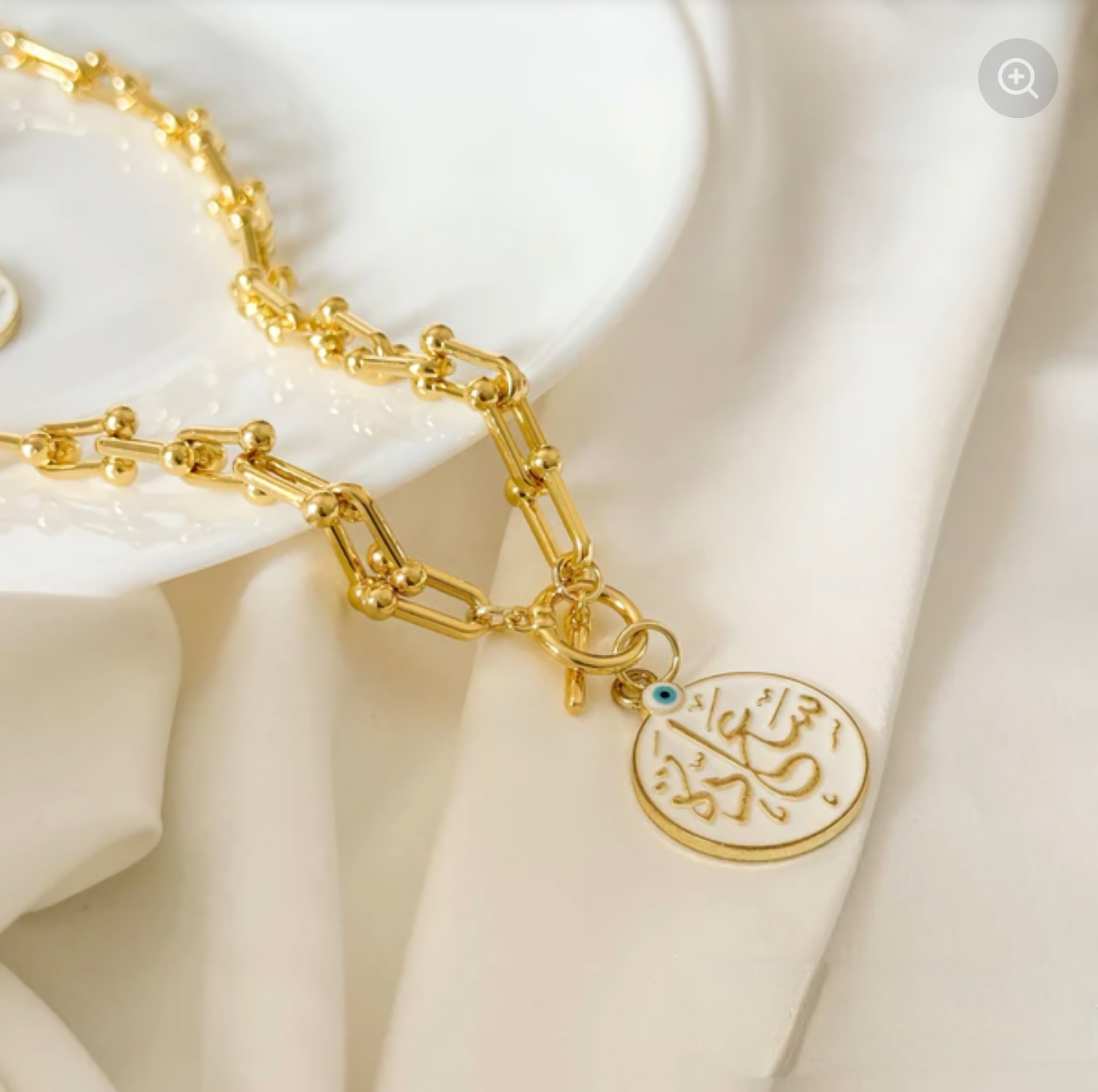 U-Link Evil Eye سعادة Necklace